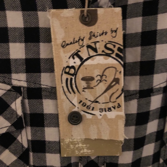 NWT BTNS plaid shirt - Picture 5 of 7